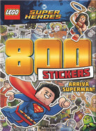 Arriva Superman! Lego DC. 800 stickers