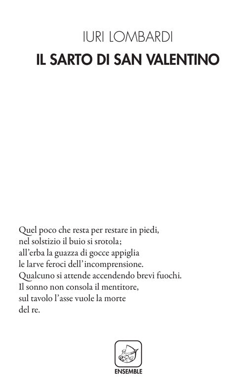 Il sarto di San Valentino