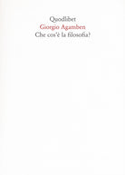 Che cos'è la filosofia?