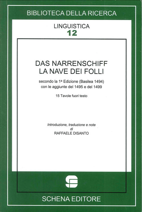 Das Narrenschiff. La nave dei folli