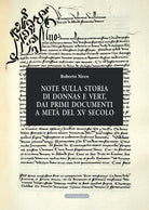 Note sulla storia di Donnas e Vert, dai primi documenti a metà del XV secolo