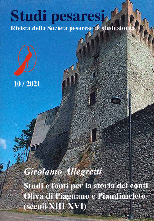 Studi pesaresi. Rivista della Società pesarese di studi storici. Vol. 10: Girolamo Allegretti