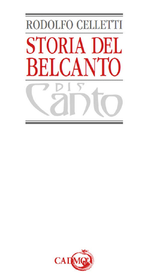 Storia del belcanto