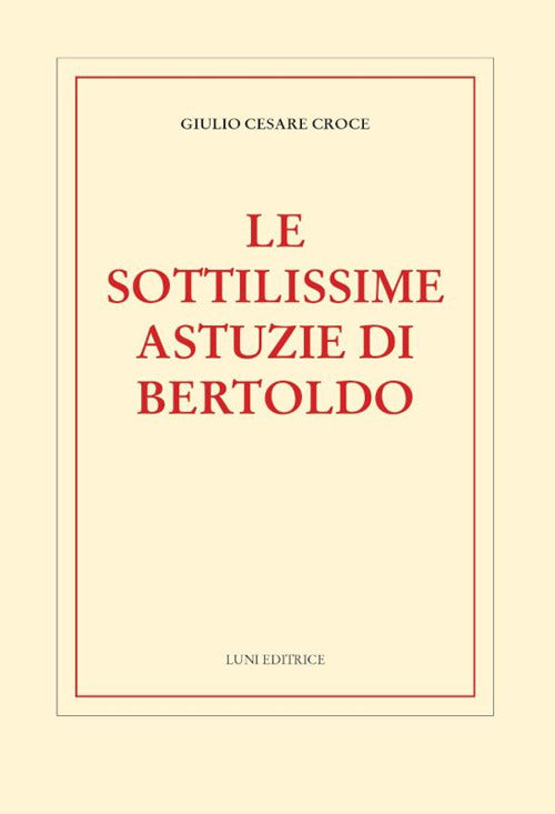 Le sottilissime astuzie di Bertoldo