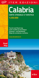 Calabria. Carta stradale e turistica 1:250.000