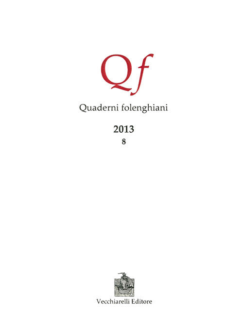 Quaderni folenghiani. Vol. 8