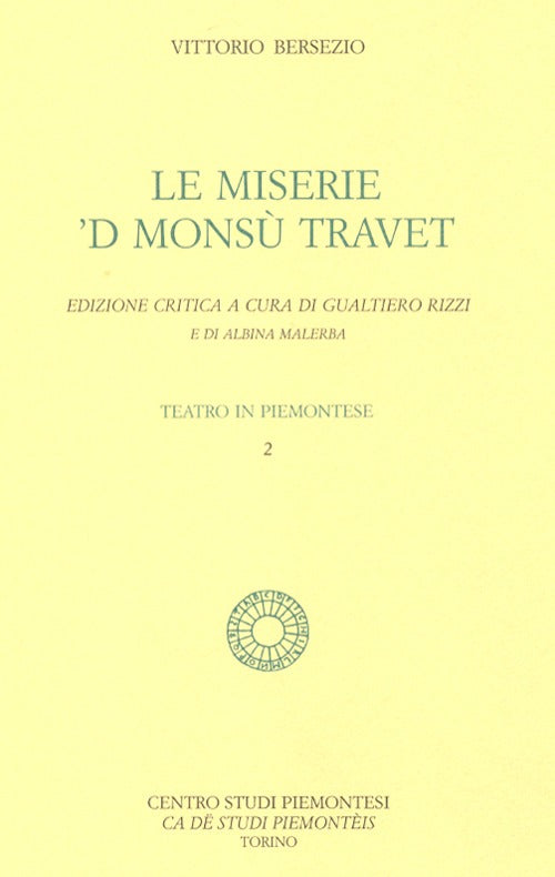 Le miserie 'd monsù Travet
