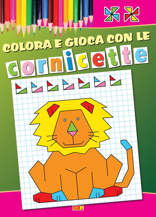 Colora e gioca con le cornicette