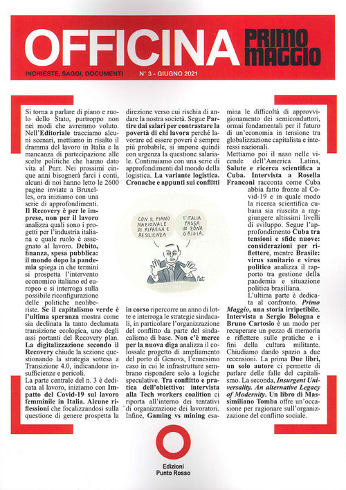 Officina Primo Maggio. Inchieste, saggi, documenti. Vol. 3