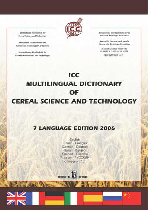 ICC multilingual dictionary of cereal science and technology