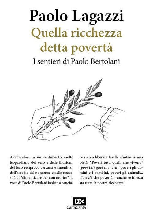 Quella ricchezza detta povert. I sentieri di Paolo Bertolani
