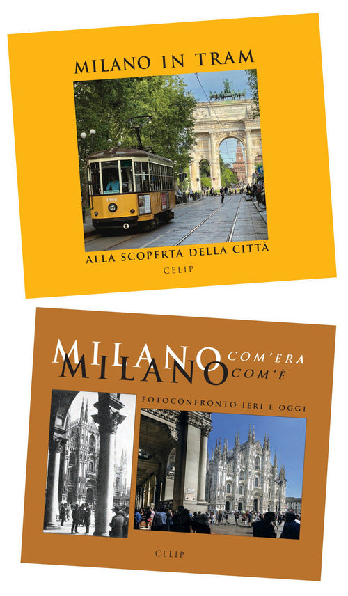Milano in tram-Milano com'era com'