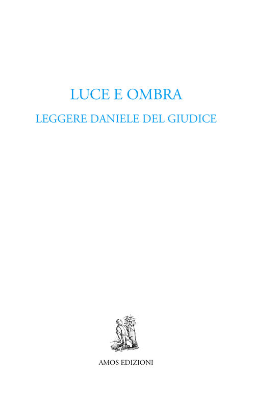 Cover of Luce e ombra. Leggere Daniele Del Giudice