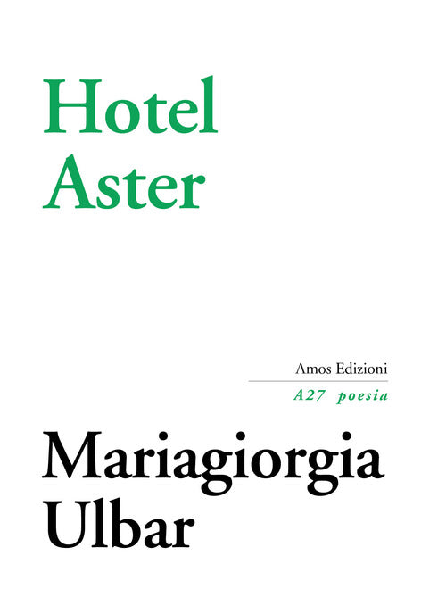 Cover of Hotel Aster