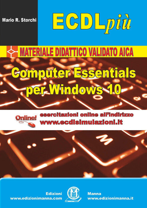 Cover of ECDL più. Modulo computer essentials per Windows 10