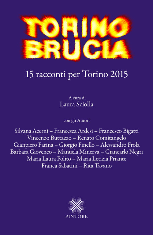 Cover of Torino brucia. 15 racconti per Torino 2015