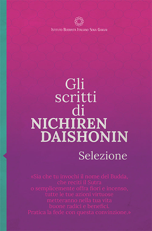 Cover of scritti di Nichiren Daishonin. Selezione