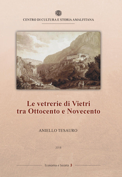 Cover of vetrerie di Vietri tra Ottocento e Novecento