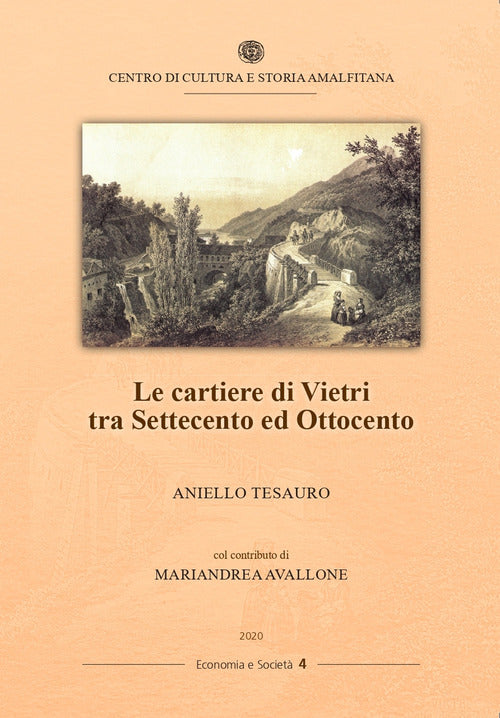 Cover of cartiere di Vietri tra Settecento ed Ottocento