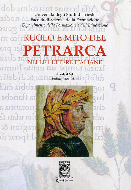 Cover of Ruolo e mito del Petrarca nelle lettere italiane