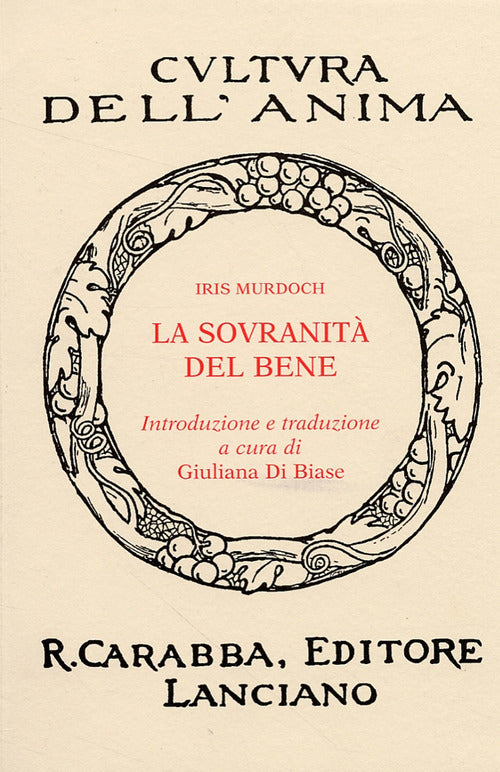 Cover of sovranità del bene