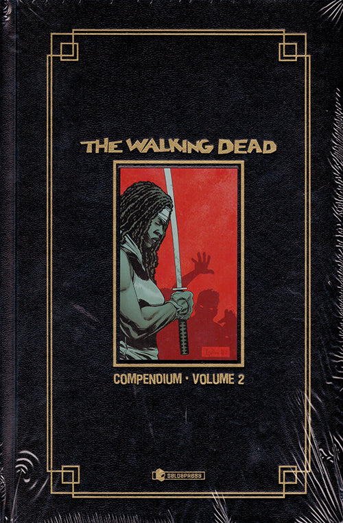 Cover of walking dead. Compendium