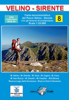 Cover of Velino-Sirente. Carta escursionistica del Parco Velino-Sirente. Con gli itinerari di scialpinismo. Scala 1:25.000