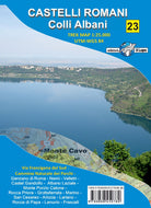 Cover of Carta Castelli Romani. Colli Albani. Carta escursionistica 1:25.000