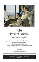 Cover of 736 proverbi toscani (per vivere meglio)