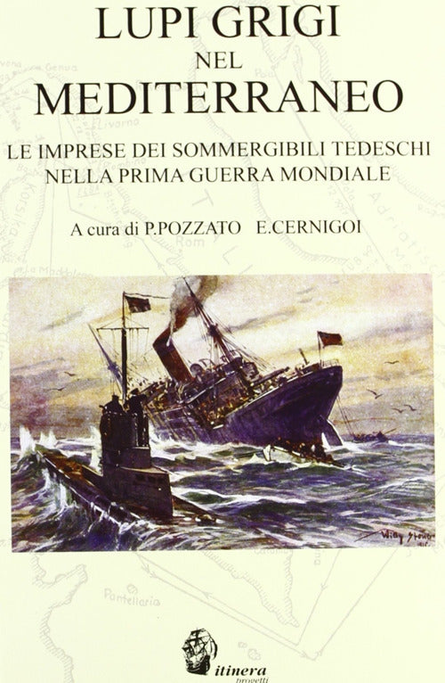 Cover of Lupi grigi nel Mediterraneo. Le imprese dei sommergibili tedeschi nella prima guerra mondiale