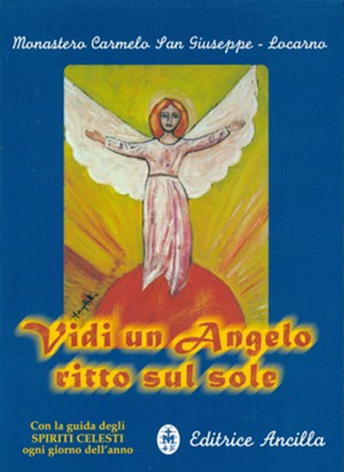 Cover of Vidi un angelo ritto sul sole. Con la guida degli spiriti celesti ogni giorno dell'anno