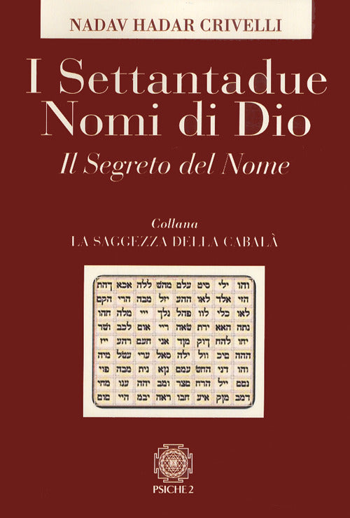 Cover of settantadue nomi di Dio. Il segreto del nome