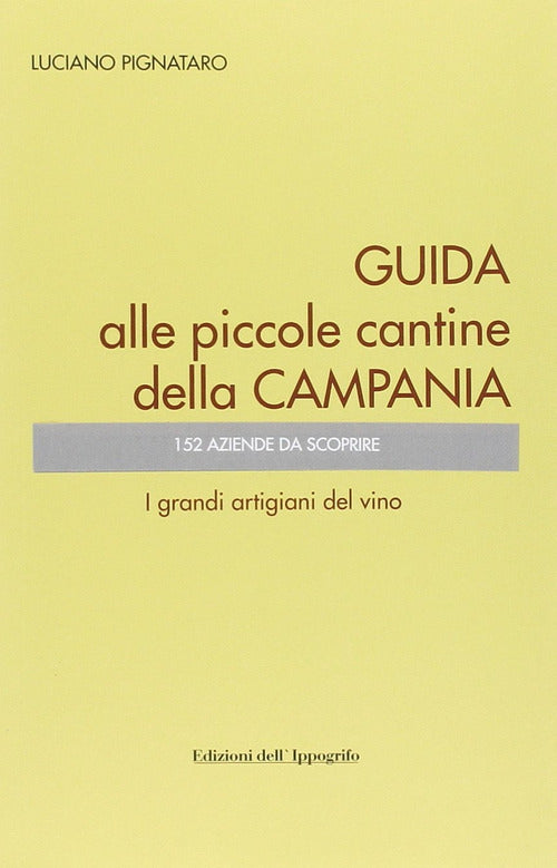 Cover of Guida alle piccole cantine della Campania