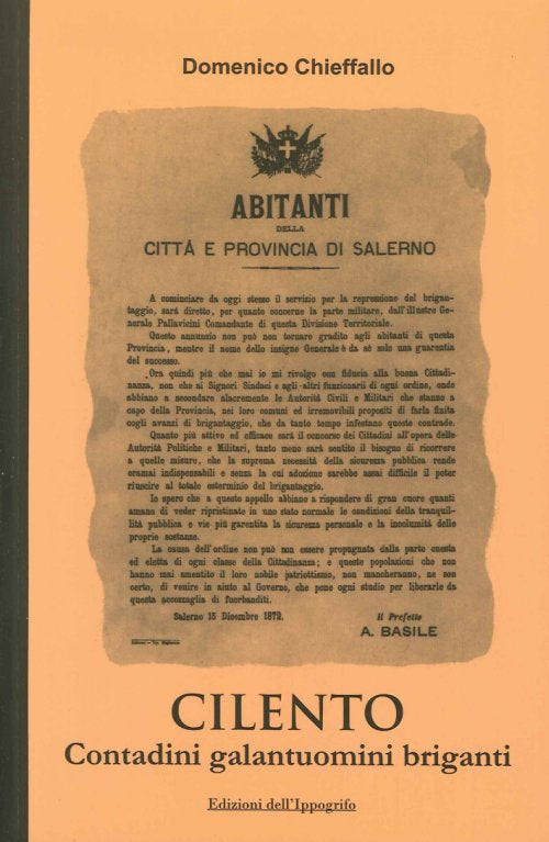 Cover of Cilento. Contadini galantuomini briganti