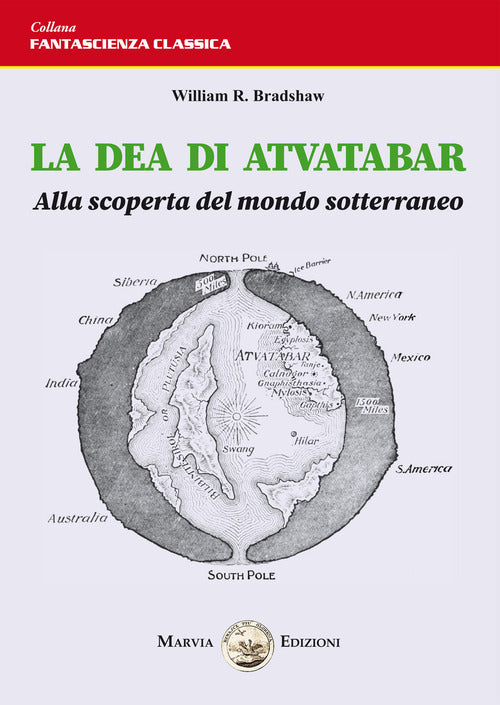 Cover of dea di Atvatabar. Alla scoperta del mondo sotterraneo