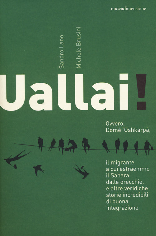 Cover of Uallai! Ovvero, Domè 'Oshkarpà, il migrante a cui estraemmo il Sahara dalle orecchie, e altre veridiche storie incredibili di buona integrazione