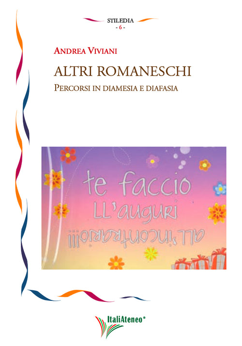 Cover of Altri romaneschi. Percorsi in diamesia e in diafasia