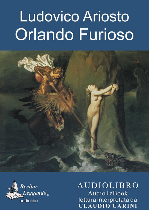 Cover of Orlando furioso. Audiolibro. CD Audio formato MP3