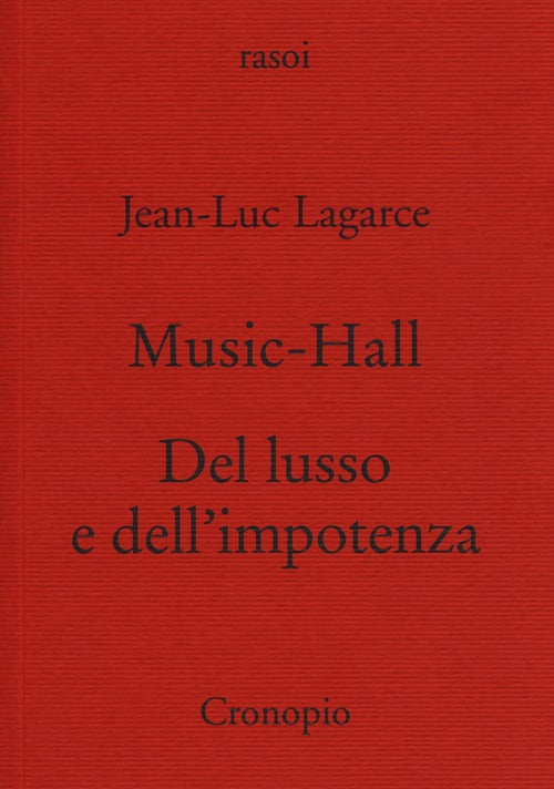 Cover of Music-hall-Del lusso e dell'impotenza