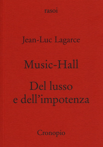 Cover of Music-hall-Del lusso e dell'impotenza