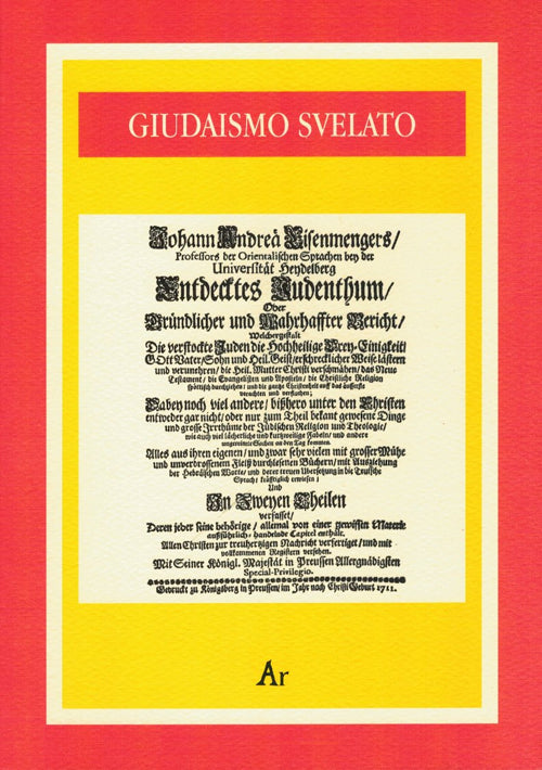 Cover of Giudaismo svelato