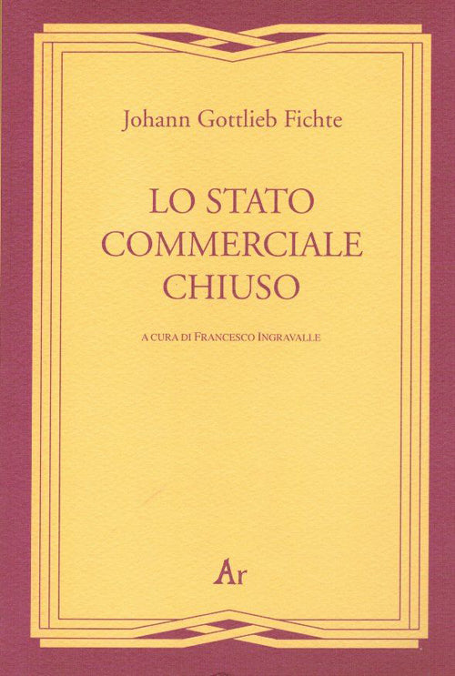 Cover of stato commerciale chiuso