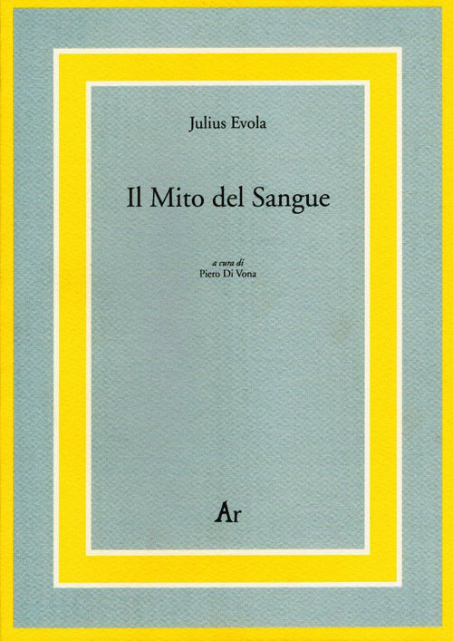 Cover of mito del sangue