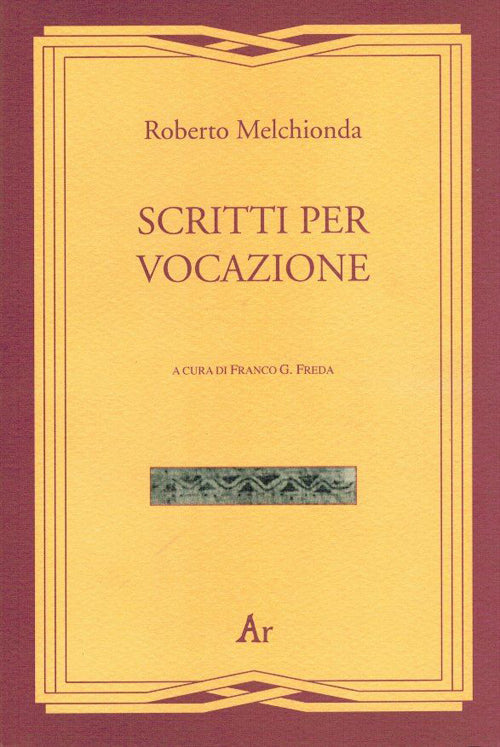 Cover of Scritti per vocazione