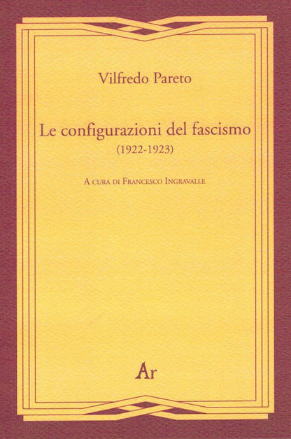 Cover of configurazioni del fascismo (1922-1923)