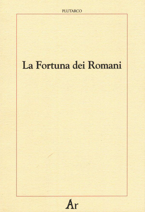 Cover of fortuna dei romani