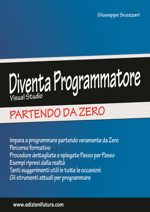 Cover of Diventa programmatore Visual Studio. Partendo da zero