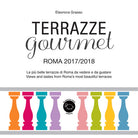 Cover of Terrazze gourmet. Roma 2017-2018. Ediz. italiana e inglese
