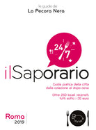 Cover of saporario. Roma 2019. Guida pratica della città dalla colazione al dopo cena