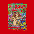 Cover of Psychedelic heroes. Coloring book